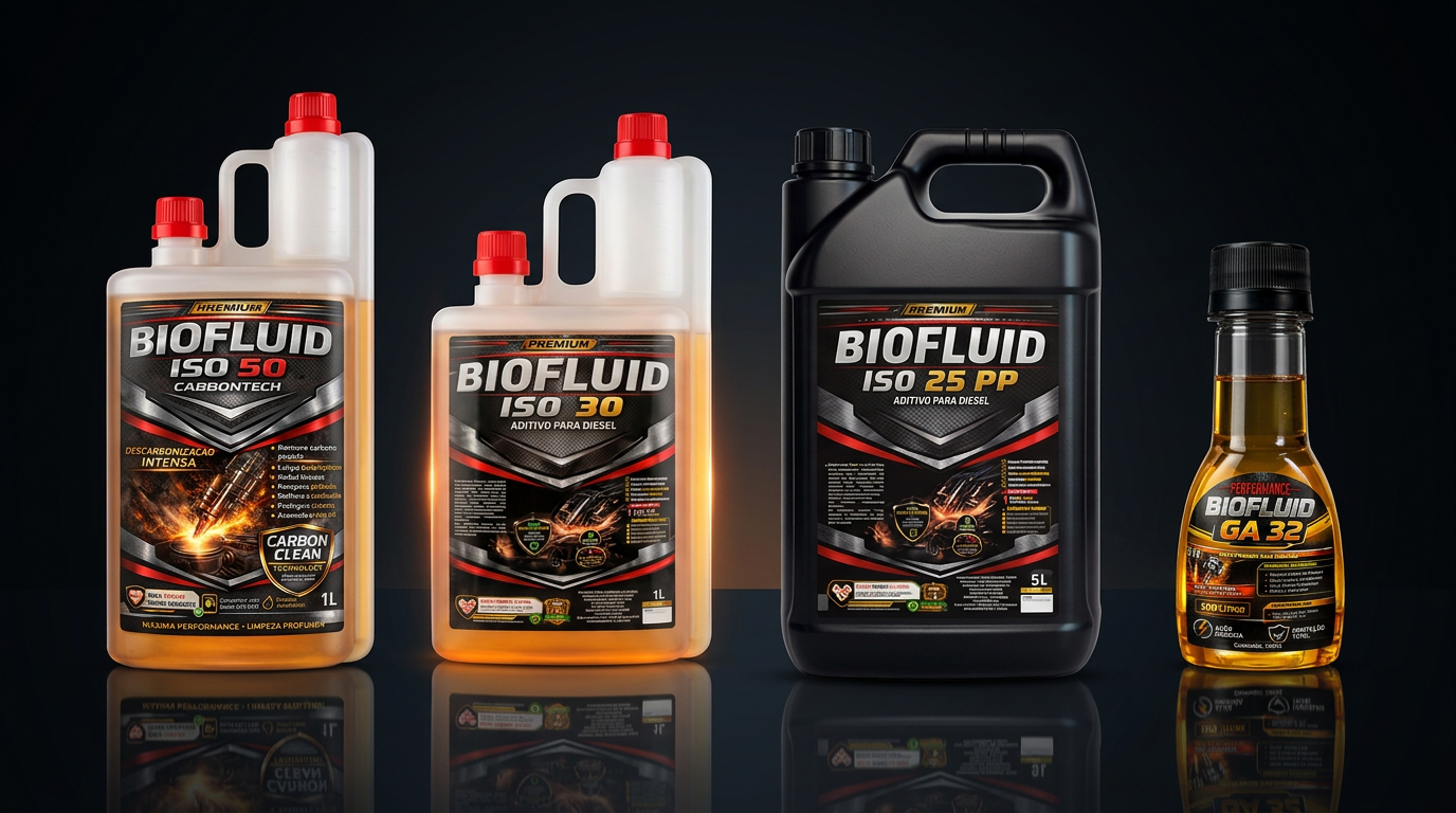 Linha completa de aditivos Biofluid